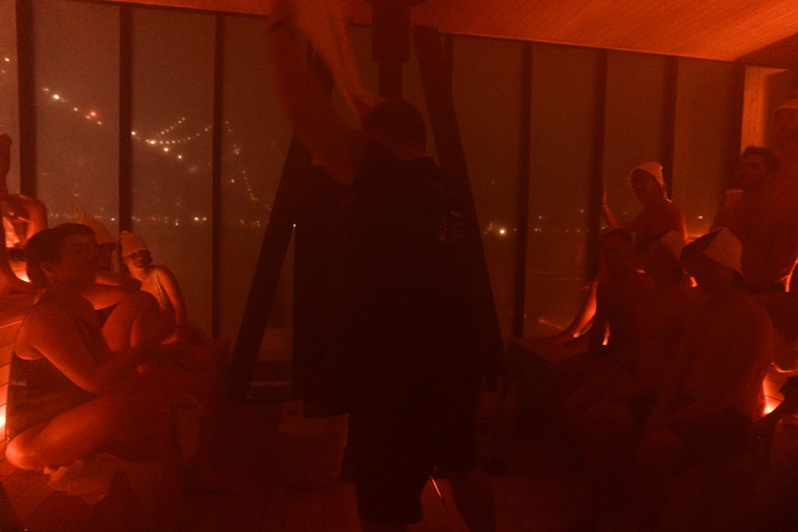 New York City Embraces Communal Heat with Unprecedented Sauna Festival in Domino Park