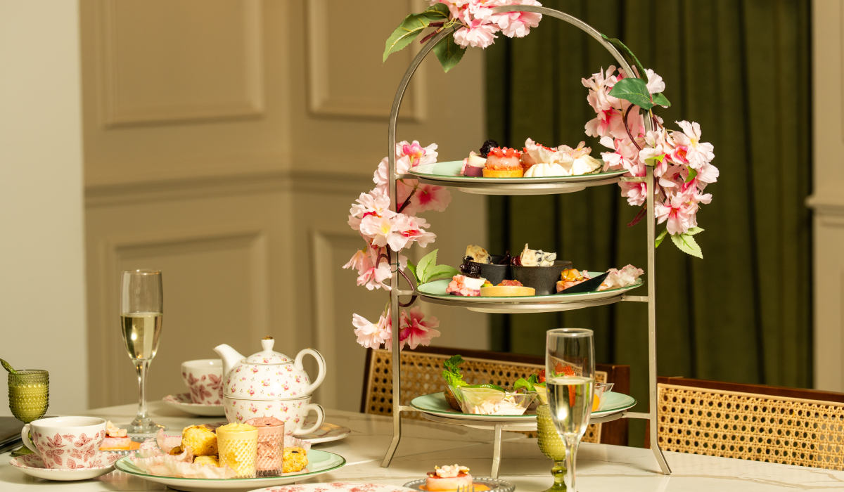 Flore Café Marks First Anniversary with Launch of Flore in Bloom Cherry Blossom High Tea Collaboration