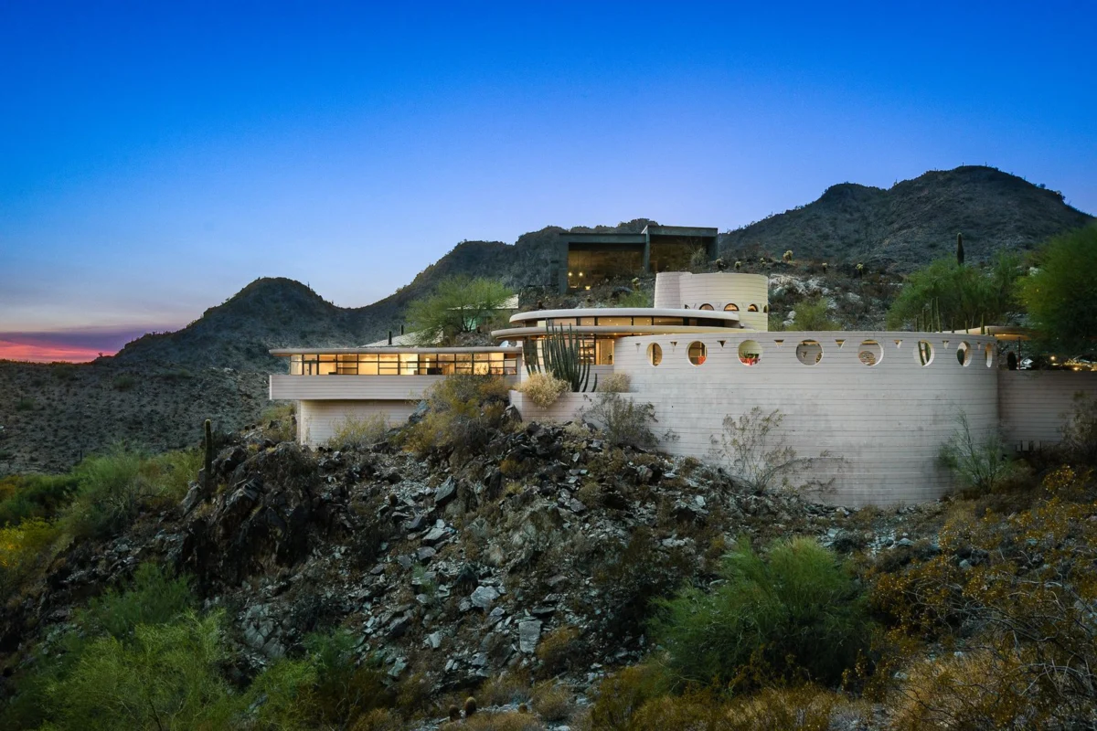 Frank Lloyd Wright’s Final Residential Masterpiece, the Circular Sun House, Relists for $8.8 Million in Phoenix
