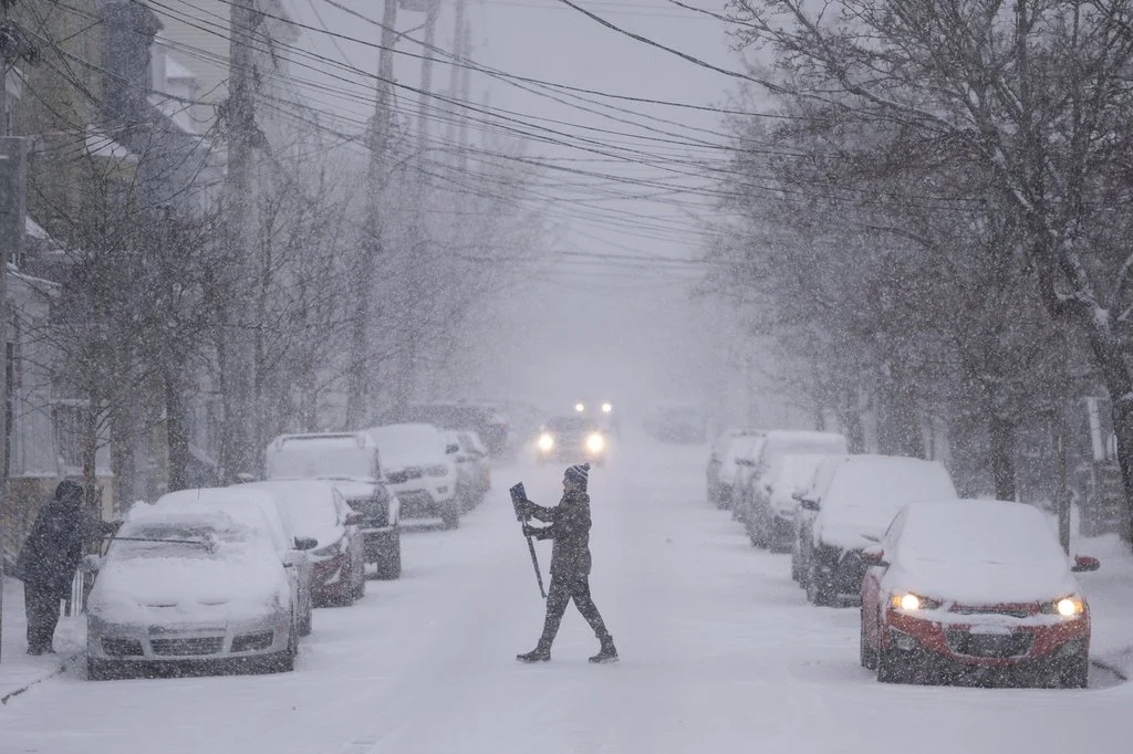 Nova Scotia Grapples with Late-Season Snowstorm as Schools Close and Ferry Services Face Disruptions Across Eastern Communities.
