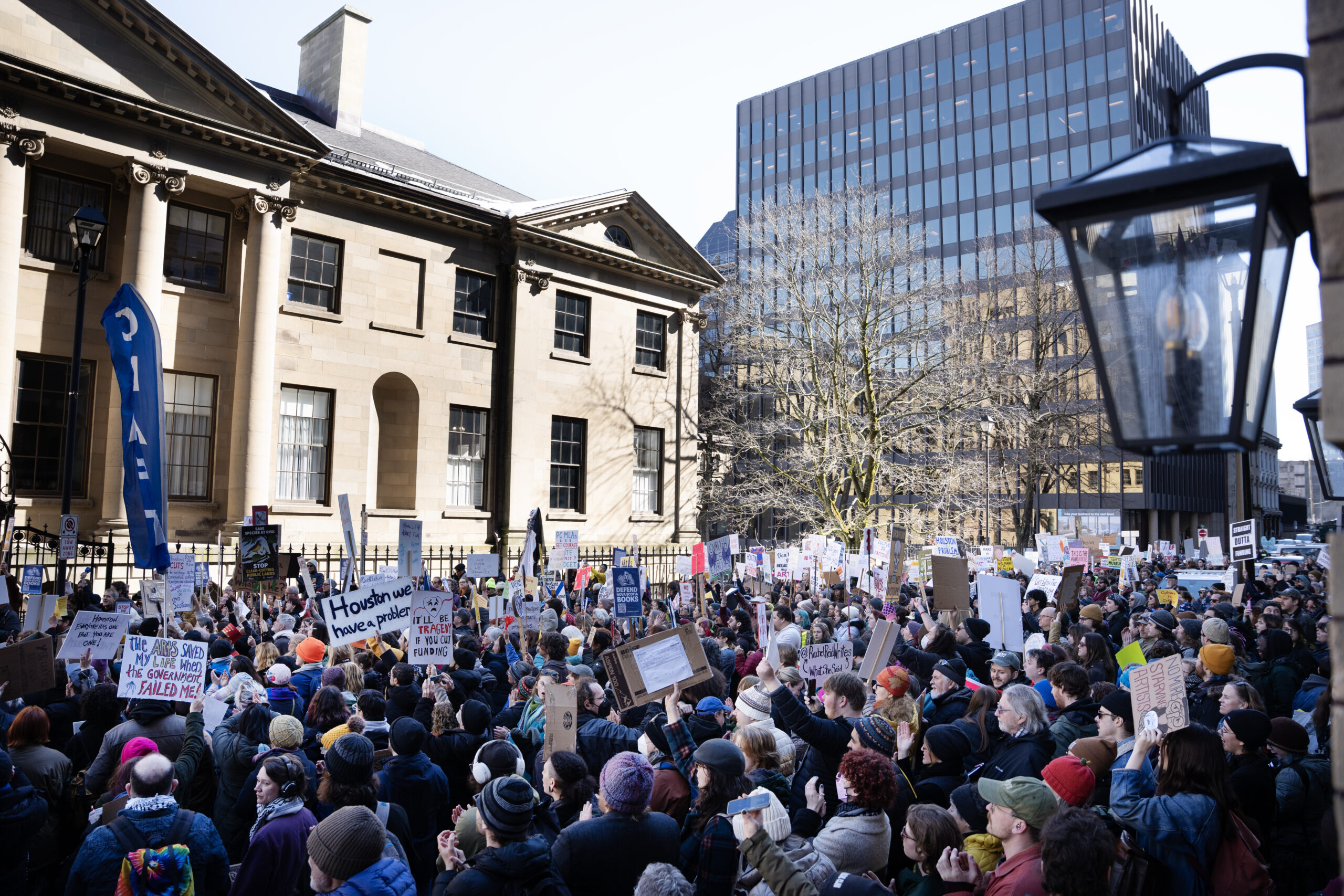 Premier Tim Houston Confronts Intense Backlash Amidst Unwavering Stance on Nova Scotia’s Austerity Budget