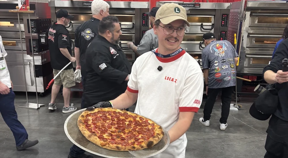 Traditional Pizza Division Champion is Patrice Desmeules, No. 900 Pizzeria | International Pizza Challenge