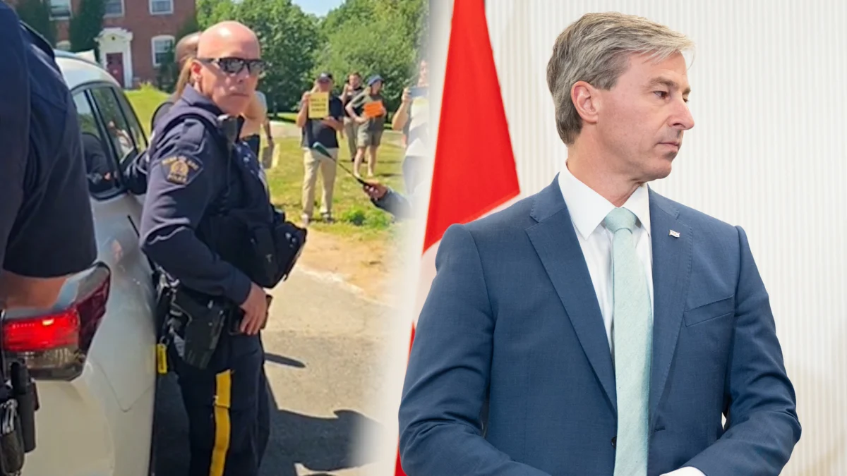 Nova Scotia Premier’s Provincial Tour Marred by Violent Wolfville Protest, Sparking Broader Concerns Over Escalating Political Hostility