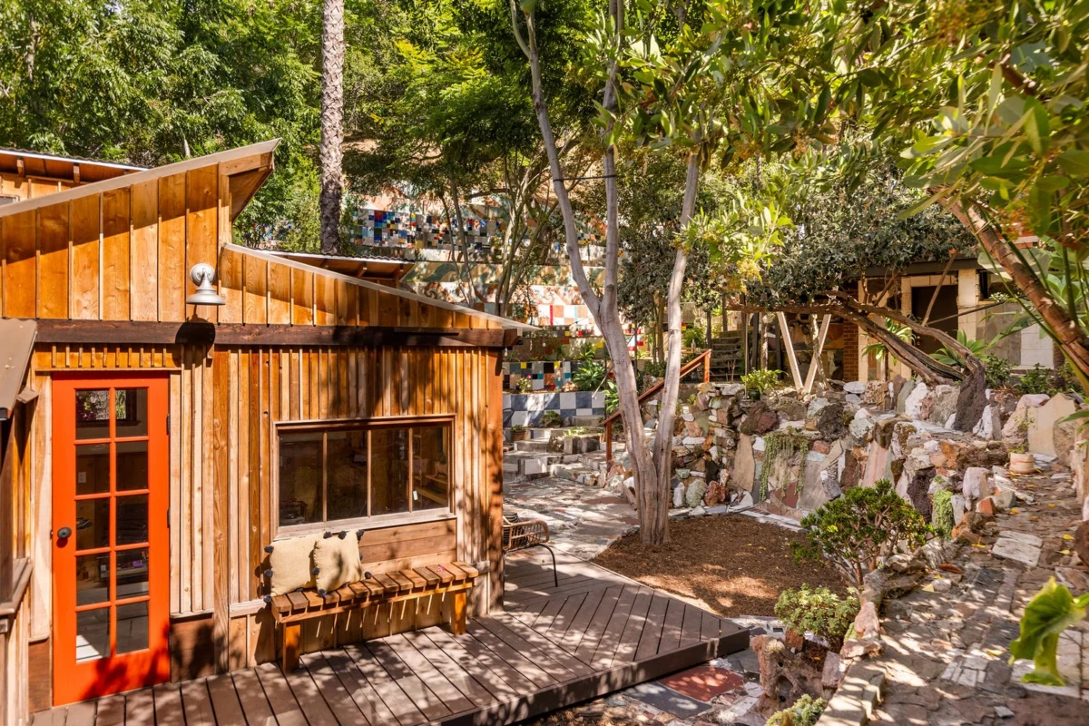 With a Tree House and an Amphitheater, This $1.3M L.A. Compound Is Pure Whimsy