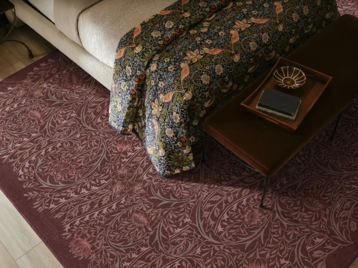 Ruggable and Morris & Co. Unveil "The Huntington Collection," Bringing William Morris’s Unproduced Designs to Modern Homes