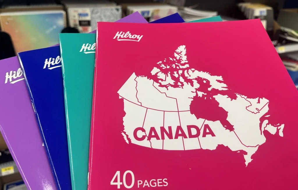 Hilroy says sorry for leaving Newfoundland, Cape Breton off notebooks’ Canadian map